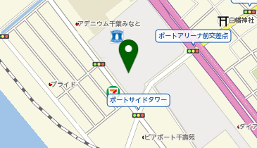 ふりそで工房 ザ・キューブホテル千葉の地図画像