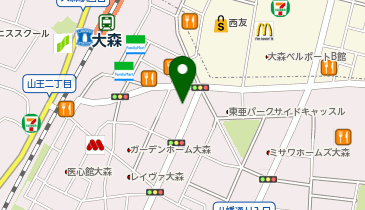 ふりそで工房 TKPスター貸会議室大森の地図画像