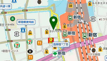 ふりそで工房 TKP新宿西口カンファレンスセンターの地図画像