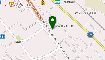 ふりそで工房 アイホテル上尾の地図画像