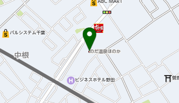 ふりそで工房 ビジネスホテル野田の地図画像