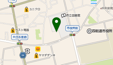 ふりそで工房 Belle Lecheveu 四街道店の地図画像