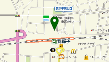 ふりそで工房 CUORE我孫子店の地図画像