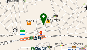 ふりそで工房 カラオケまねきねこ金町駅前店の地図画像