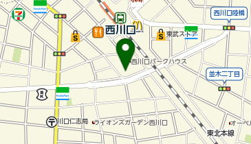 ふりそで工房 コミュニティスペースYORIAI(ヨリアイ)西川口の地図画像