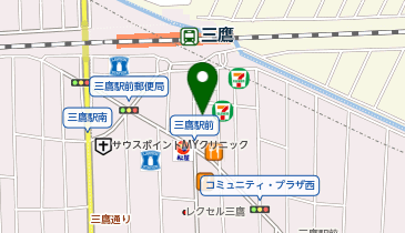 ふりそで工房 カラオケまねきねこ三鷹中央通り店の地図画像
