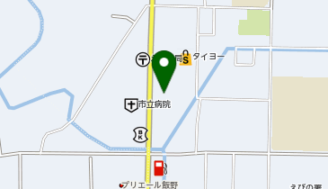 ベリーマッチえびの店の地図画像