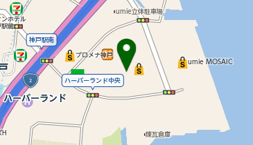 ポポンデッタ 神戸ハーバーランドumie店の地図画像