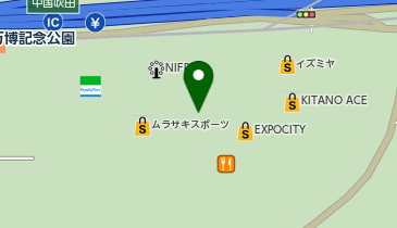 ポポンデッタ エキスポシティ店の地図画像
