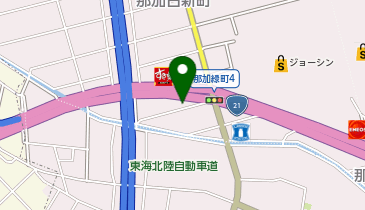 マライカ BAZAAR 各務原店の地図画像