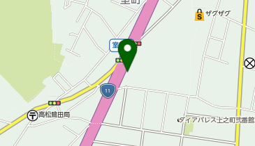 マライカ BAZAAR 高松店の地図画像