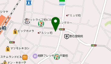 メディカルスキャニング 柏の地図画像