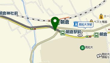 やきとり大吉 高知朝倉店の地図画像