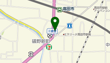 やきとり大吉 高田市駅店の地図画像
