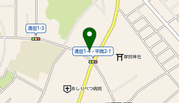 やきとり大吉 清田店の地図画像