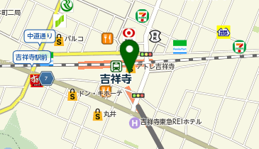 ユザワヤ キラリナ京王吉祥寺店の地図画像