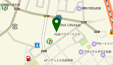 ラフィネ CiiNA(シーナシーナ) 弘前店(旧イトーヨーカドー弘前店)の地図画像