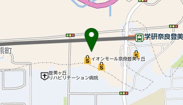 ラフィネ イオンモール奈良登美ヶ丘店の地図画像