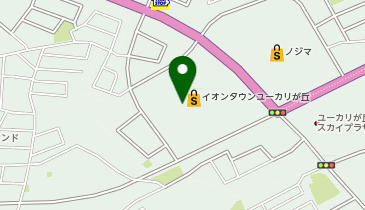 ラフィネ イオンタウンユーカリが丘の地図画像