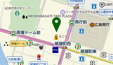 トータルセラピー アクア広島センター街店の地図画像