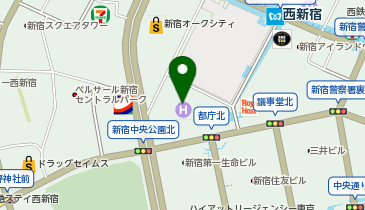 一蔵 新宿プレミアムサロンの地図画像