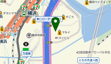 一蔵 横浜本店の地図画像