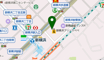 一蔵 新横浜プリンスぺぺ店の地図画像