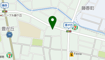 一蔵 名古屋藤が丘店の地図画像