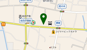 一蔵 富士店の地図画像