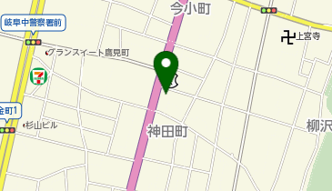 一蔵 岐阜店の地図画像