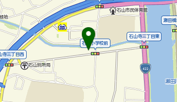 一蔵 大津店の地図画像