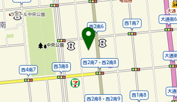 一蔵 帯広店の地図画像