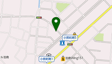輝きクリーニング 羽島市 アイランド店の地図画像