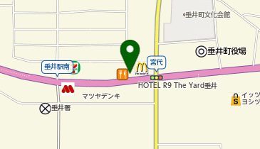 輝きクリーニング 不破郡 宮代店の地図画像