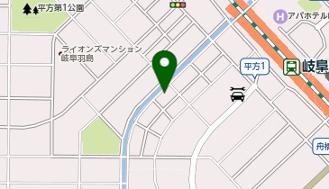 輝きクリーニング 羽島市 福寿店の地図画像