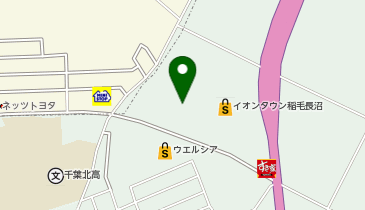 元祖からあげ本舗だるま イオンタウン稲毛長沼店の地図画像