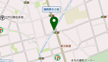 元祖からあげ本舗ちひろ 鹿骨店の地図画像