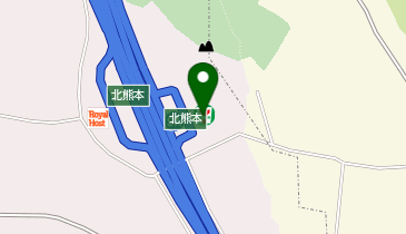 旬彩館北熊本SA下り店の地図画像