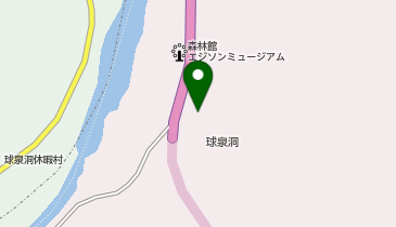 球泉洞(売店)の地図画像