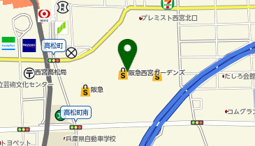 水野家 阪急西宮ガーデンズ店の地図画像