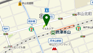 水野家 岡本店の地図画像