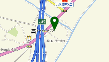 日建学院 八代校の地図画像