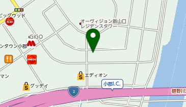 日建学院 山口校の地図画像