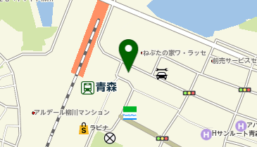 日建学院 青森校の地図画像