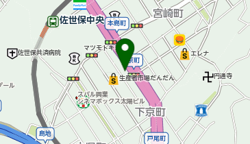 日建学院 佐世保校の地図画像