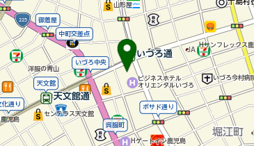 日建学院 鹿児島校の地図画像