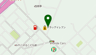 日建学院 都城校の地図画像