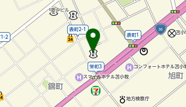 日建学院 苫小牧校の地図画像