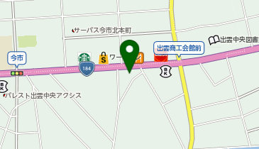 日建学院 出雲校の地図画像
