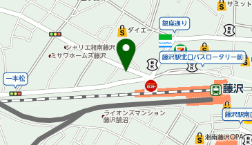 日建学院 藤沢校の地図画像